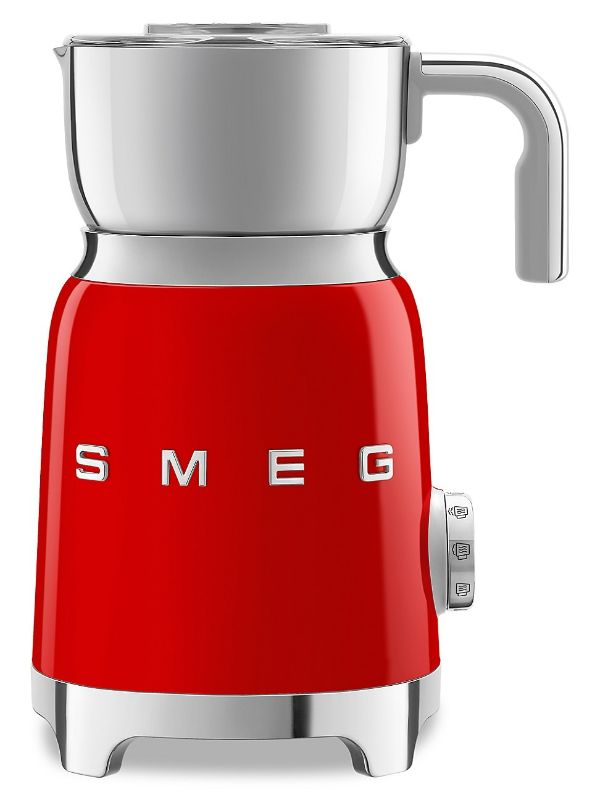 Photo 1 of **PARTS ONLY, NON-FUNCTIONAL** SMEG 50's Retro Milk Frother MFF11RDUS, Red