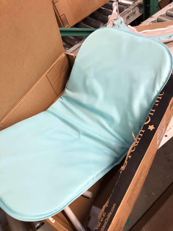 Photo 1 of Dream On Me Karley Bassinet in Blue/Grey