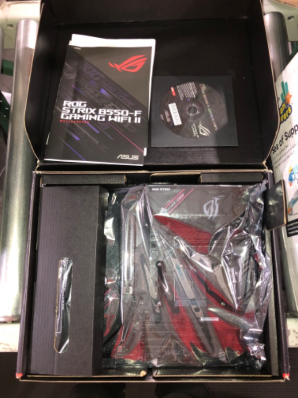 Photo 2 of Asus ROG Strix B550-F Gaming WiFi II AMD AM4 (3rd Gen Ryzen) ATX Gaming Motherboard 