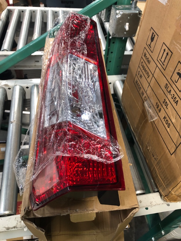 Photo 2 of Dasbecan CK4Z13405G Rear Driver Left Side Tail Light Assembly Compatible with Ford Transit 