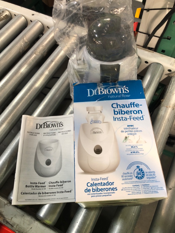 Photo 2 of Dr. Brown’s™ Insta-Feed™ Baby Bottle Warmer + Sterilizer **POWERS ON** *LOOKS NEW*