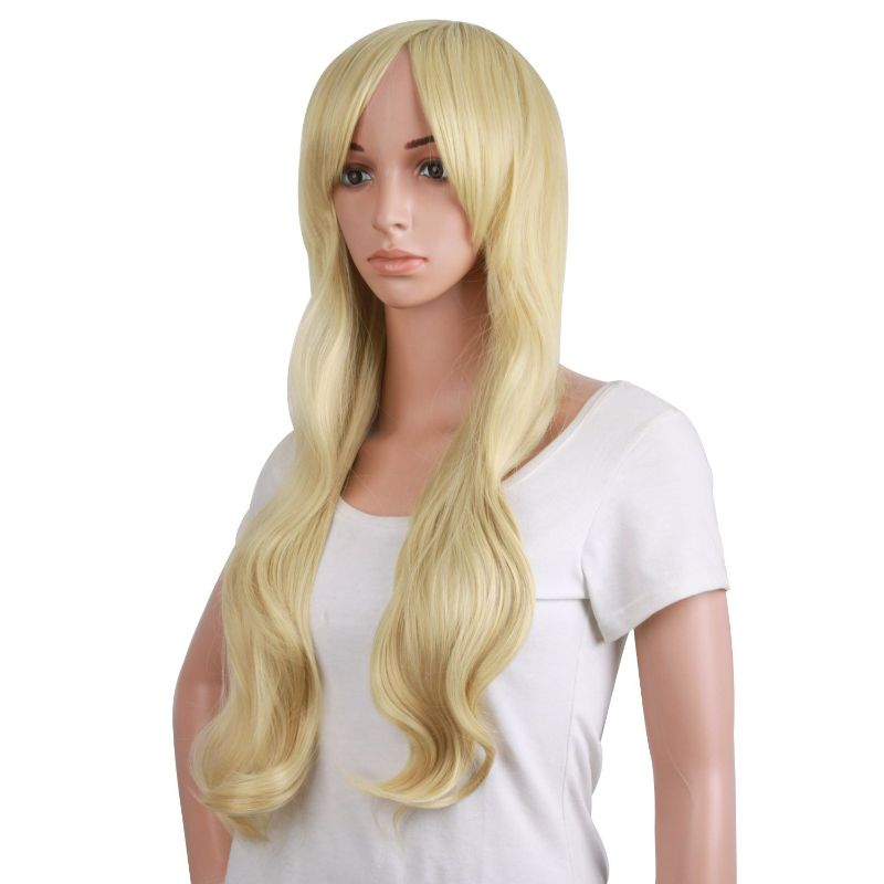 Photo 1 of  Natural Fashion Beautiful Wig (Blonde) + WIG CAP
