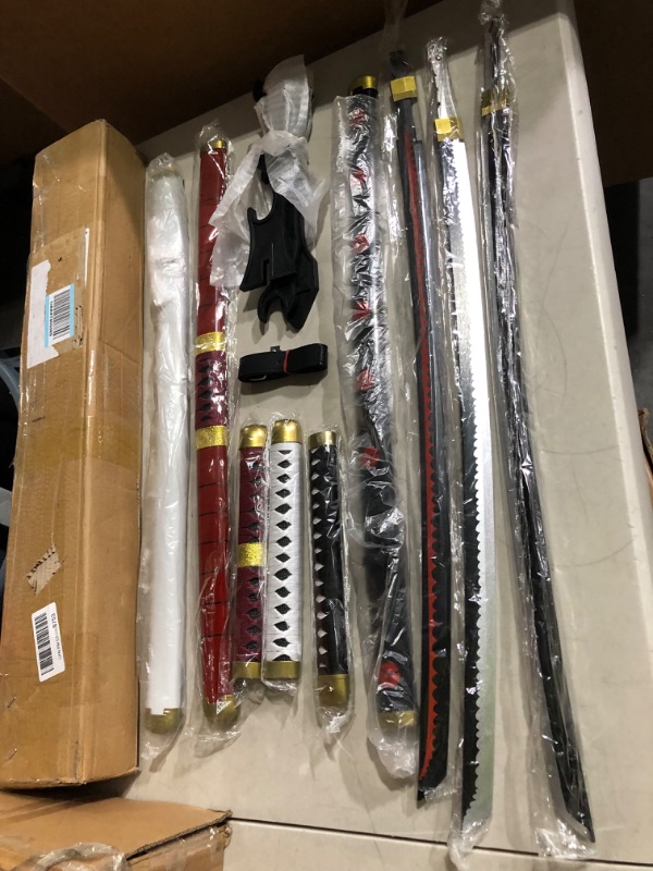 Photo 4 of **LOOK BRAND NEW** Anime Sword 41 inch with One Display Stand 3 Piece Set