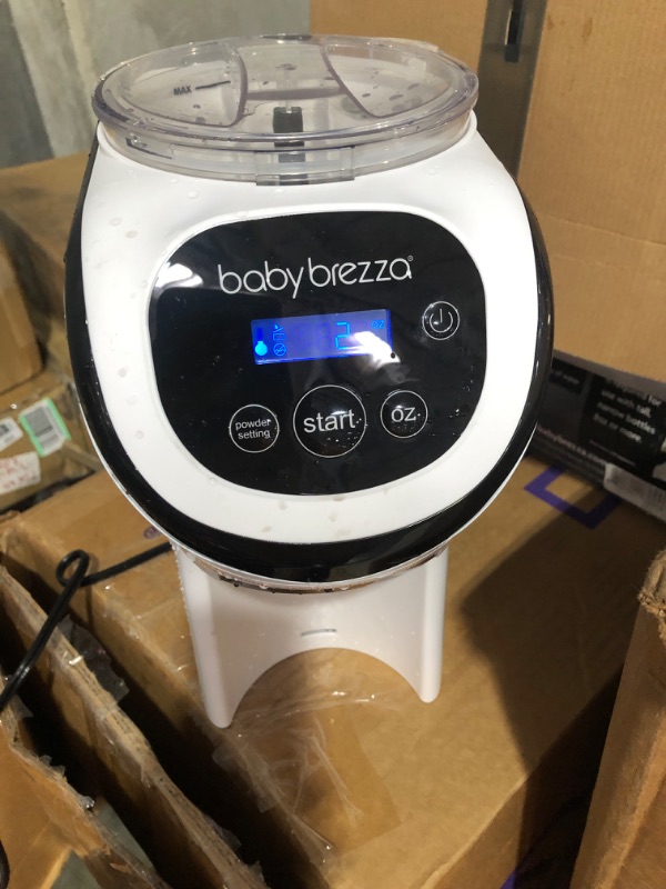 Photo 2 of Baby Brezza Formula Pro Mini Baby Formula Maker – Small Baby Formula Mixer Machine Fits Small Spaces and is Portable for Travel– Bottle Makers Makes The Perfect Bottle for Your Infant On The Go Formula Pro Mini Dispenser Machine