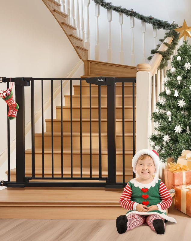 Photo 1 of **LOOKS BRAND NEW** **SEE CLERK NOTES** Cumbor 29.7"-40.6" Baby Gate -BLACK