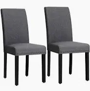 Photo 1 of **STOCK IMAGE REFERENCE ONLY** **SEE CLERK NOTES** Dining Chair -Grey Set OF 2