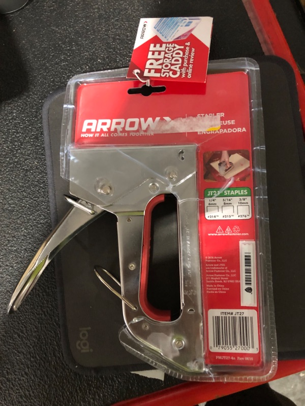 Photo 3 of **LOOKS BRAND NEW** **SEE PHOTOS** Arrow JT27 Light Duty Staple Gun 