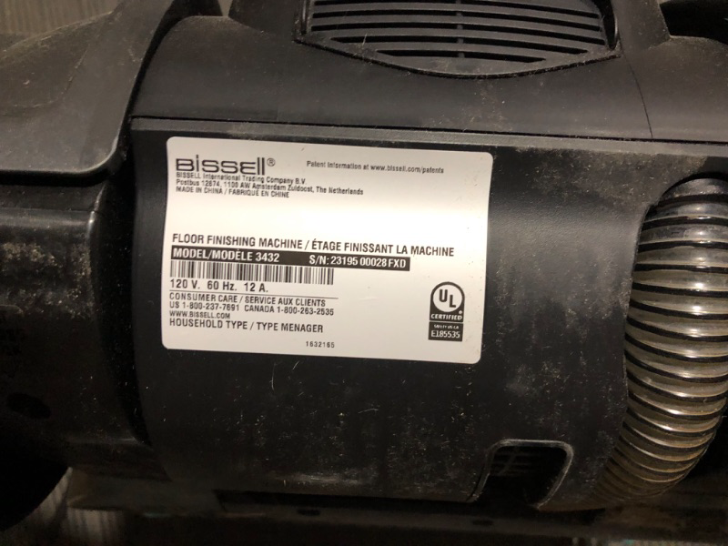 Photo 7 of **PARTS** **SEE CLERK NOTES** BISSELL Revolution HydroSteam Pet Carpet Cleaner, 3432