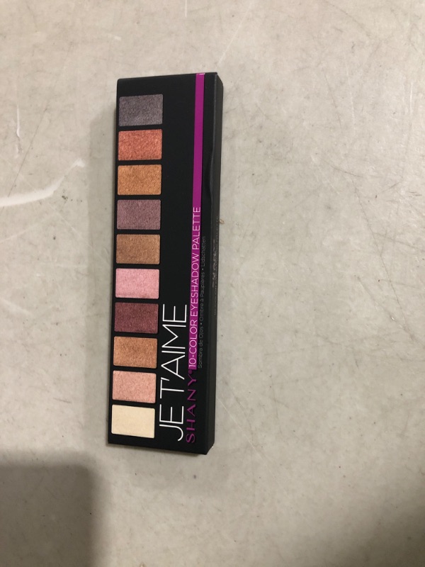 Photo 2 of **LOOKS NEW** **SEE PHOTOS** SHANY JE TAIME Travel Eyeshadow Palette - 