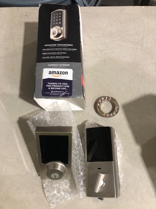 Photo 2 of **PARTS ONLY** **SEE CLERK NOTES** Kwikset 99160-021 SmartCode 916 Traditional Smart Lock