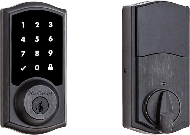 Photo 1 of **PARTS ONLY** **SEE CLERK NOTES** Kwikset 99160-021 SmartCode 916 Traditional Smart Lock