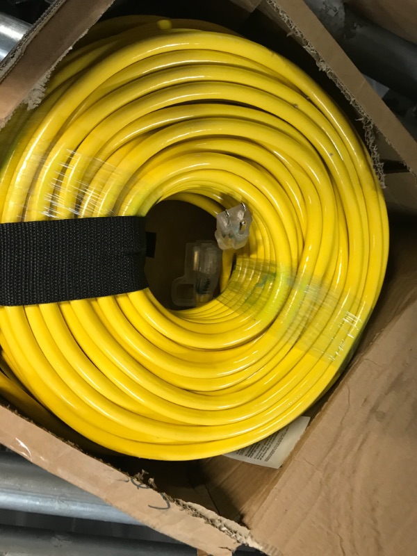 Photo 2 of 250 ft 12/3 Outdoor Extension Cord Waterproof Heavy Duty 