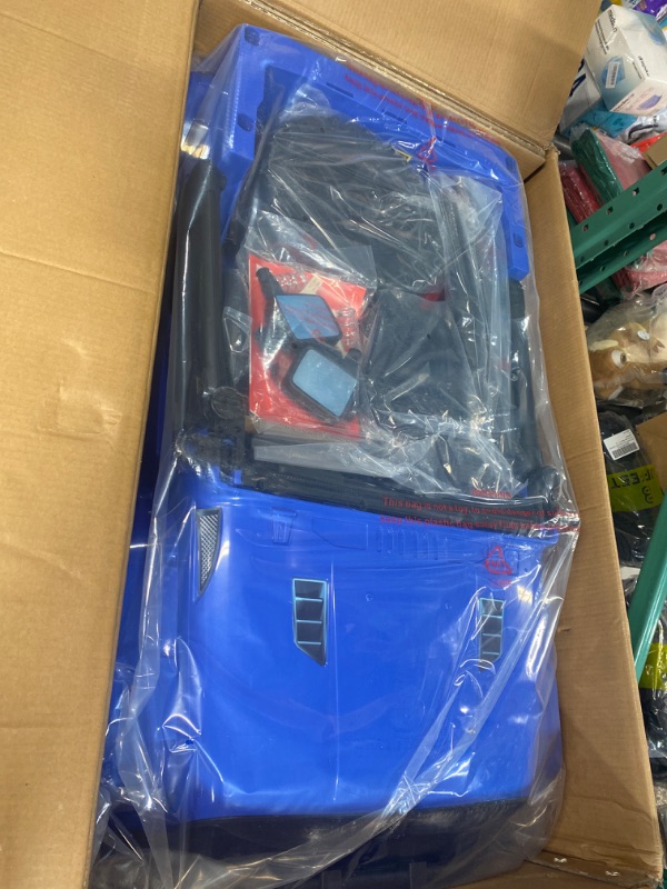 Photo 1 of Best Choice Products 12V Kids Ride On Truck Car w/Parent Remote Control, Spring Suspension, LED Lights, AUX Port - Blue