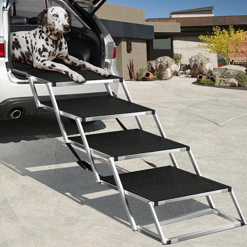 Photo 1 of **LOOKS BRAND NEW** Extra Wide Foldable Dog Car Steps *STOCK IMAGE REFERENCE*