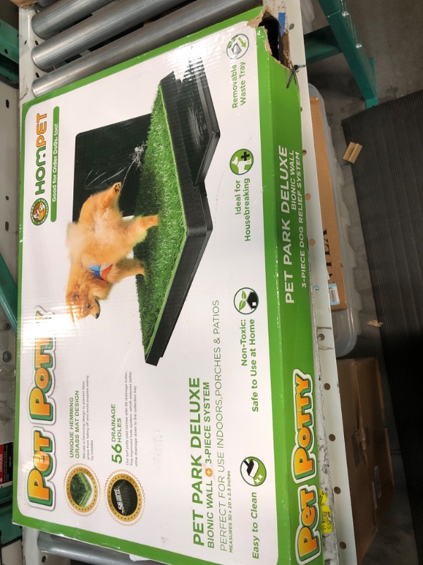 Photo 2 of **LOOKS BRAND NEW** Hompet Dog Grass Pad with Tray (30"×20") 