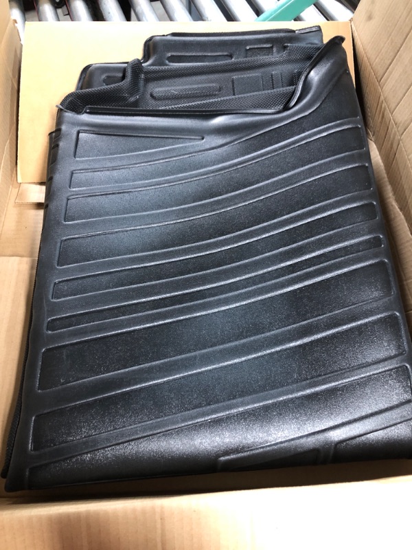 Photo 2 of Mixsuper Truck Bed Mat Compatible with 2022-2023 Ford Maverick All Weather Pickup Truck Rugged Bed Liner TPE Durable Odorless Black Bed Mat for 2022-2023 Ford Maverick