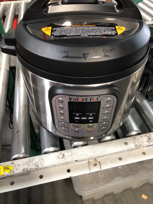 Photo 2 of * used item * good condition * see images * 
Instant Pot Duo 7-in-1 Electric Pressure Cooker, Slow Cooker, Rice Cooker, Steamer,