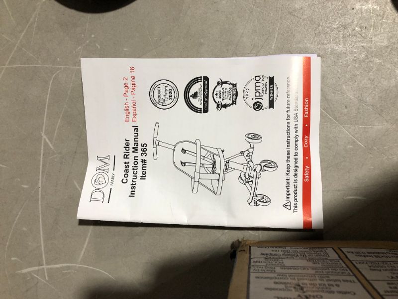 Photo 1 of ***USED - SEE PICTURES***
Dream On Me Lightweight and Compact Coast Rider Stroller with One Hand Easy Fold, Black