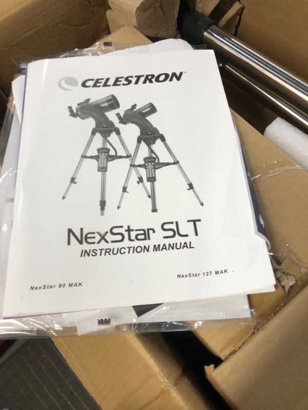 Photo 3 of Celestron NexStar 90SLT Mak Computerized Telescope (Black) with Eyepiece 