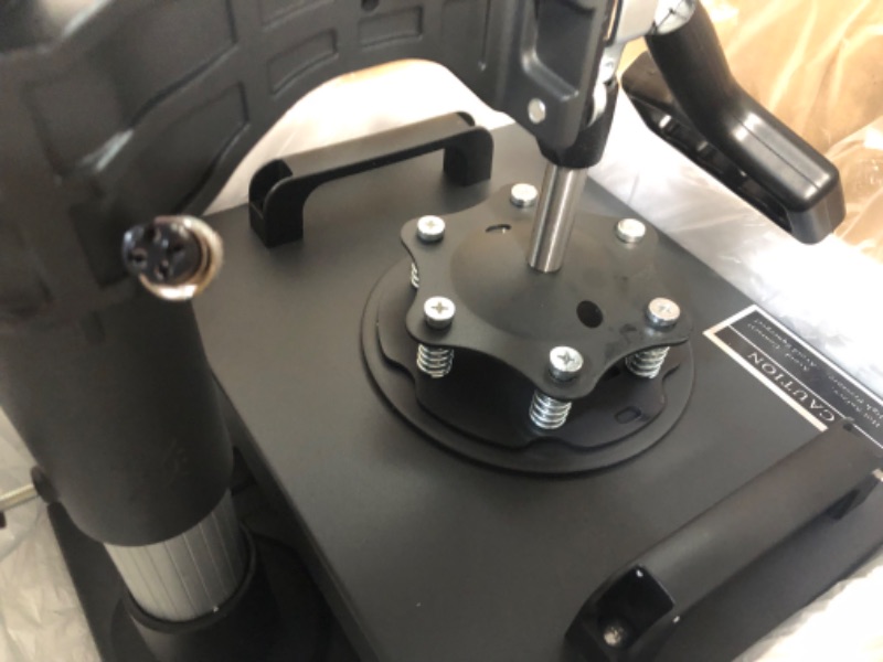 Photo 1 of VEVOR Heat Press, 12x10in Heat Press Machine, Clamshell Sublimation Transfer Printer