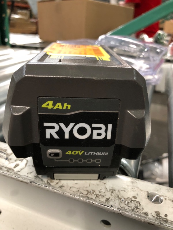 Photo 2 of Ryobi 40V 4.0 Ah Lithium-Ion Battery OP4040