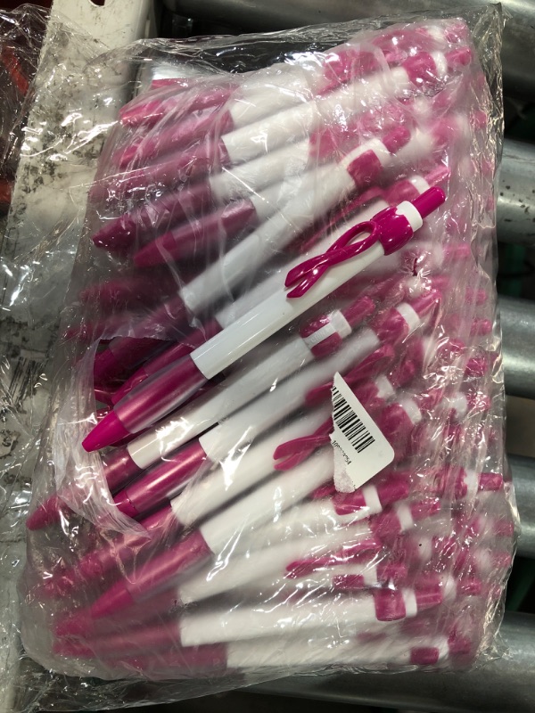 Photo 2 of Breast Cancer Awareness Pens, Breast Cancer Pens, Breast Cancer Pens Bulk 0.7mm 100pcs