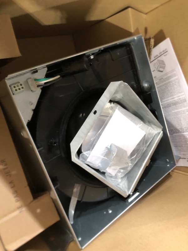 Photo 2 of **MISSING PARTS**
Broan-NuTone QT Series 130 CFM Ceiling Bathroom Exhaust Fan with Light and Night Light, ENERGY STAR*