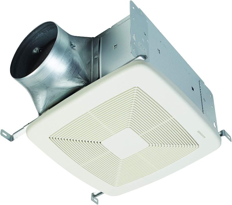 Photo 1 of **MISSING PARTS**
Broan-NuTone QT Series 130 CFM Ceiling Bathroom Exhaust Fan with Light and Night Light, ENERGY STAR*