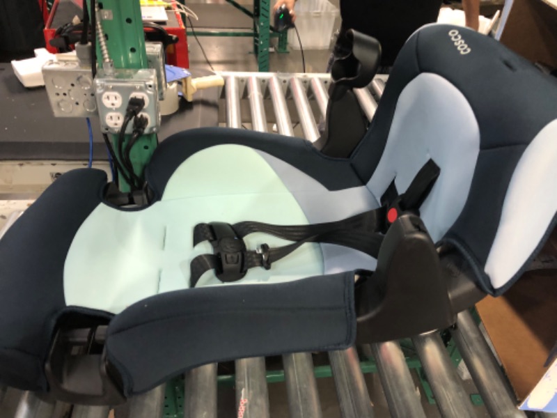 Photo 5 of Cosco Finale DX 2-in-1 Booster Car Seat, Forward Facing 40-100 lbs, Rainbow