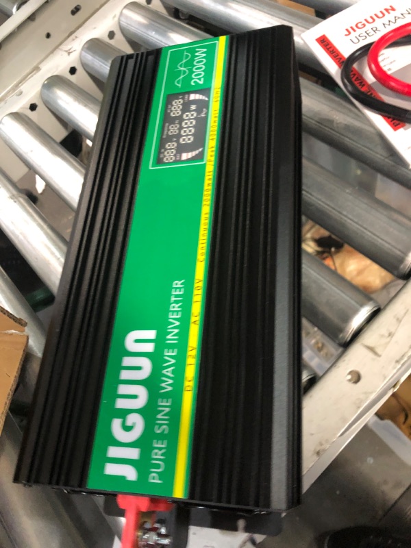 Photo 1 of JIGUUN 2000 Watt Pure Sine Wave Inverter 12v DC