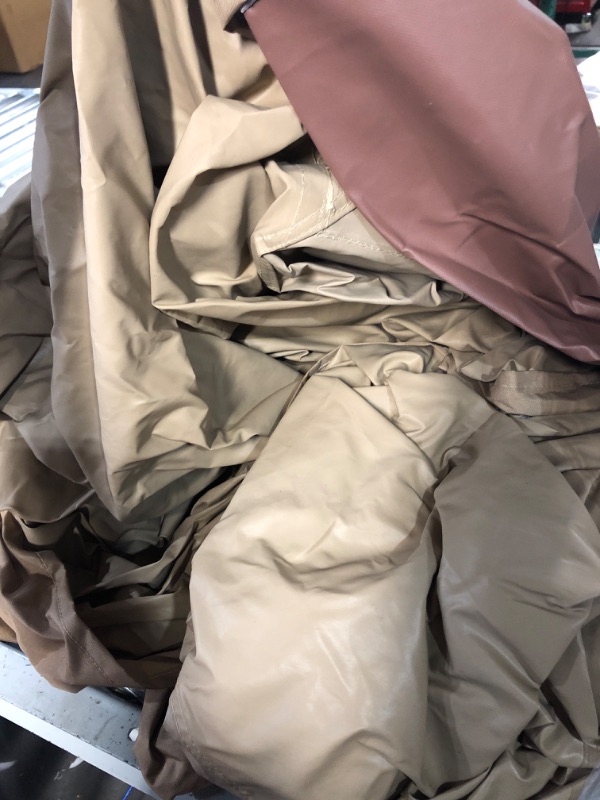 Photo 1 of DesiDear 10x10 Canopy Replacement Top (BeigeBrown)