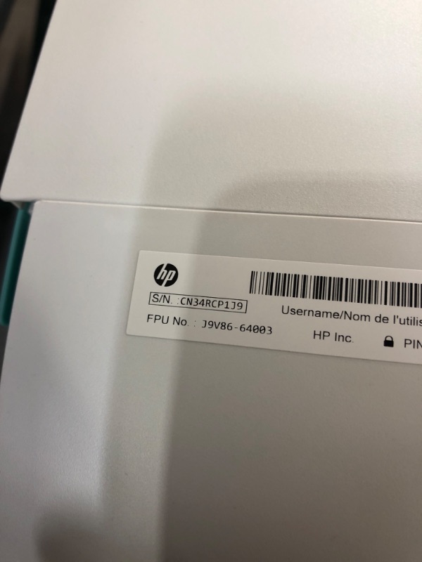 Photo 5 of HP DeskJet 3755 Compact All-in-One Wireless Printer (J9V92A)