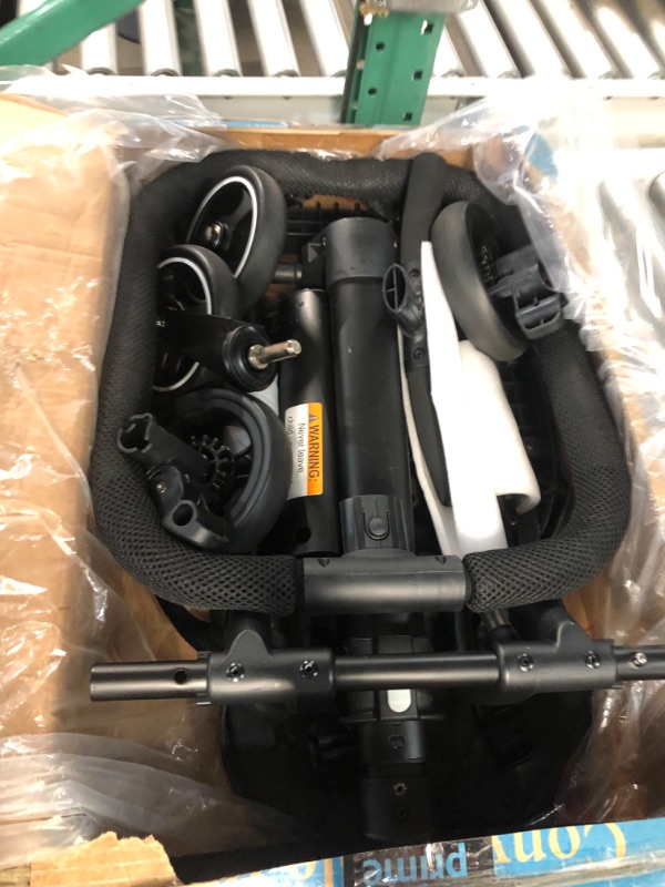 Photo 1 of Dream On Me Lightweight and Compact Coast Rider Stroller with One Hand Easy Fold, Adjustable Handles and Soft Ride Wheels, Black