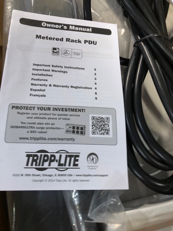 Photo 3 of Digital PDU 12NEMA5-15/20B 20A