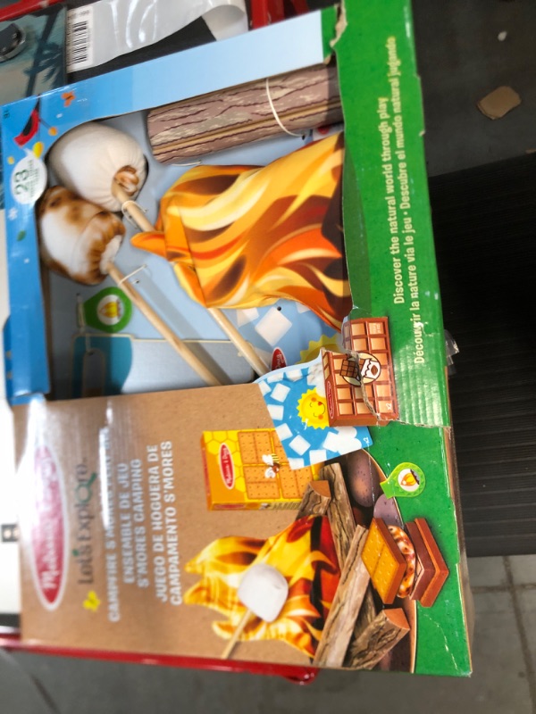 Photo 2 of *USED* Melissa & Doug Let's Explore Campfire S'Mores Play Set - Play Campfire Sets For Kids Ages 3+ 