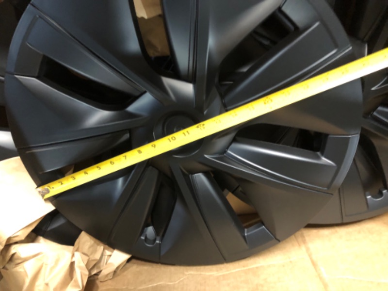 Photo 4 of (4x) Matte Black Hubcaps