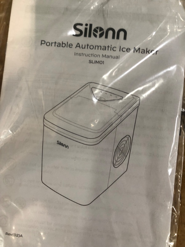Photo 4 of * item does not work * sold for parts *
Silonn Ice Makers Countertop