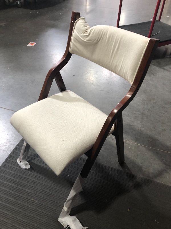 Photo 2 of ***DAMAGED - SEE NOTES***
Ball & Cast Dining Room Chair, 18" Seat Height, Cream White