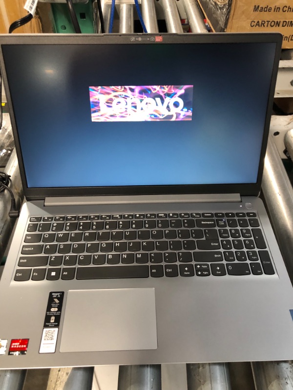 Photo 2 of Lenovo IdeaPad 1 15.6" HD Laptop, AMD Athlon Silver 3050U, 4GB RAM, 128GB eMMC, Windows 11 Home, Cloud Grey 4GB RAM | 128GB eMMC