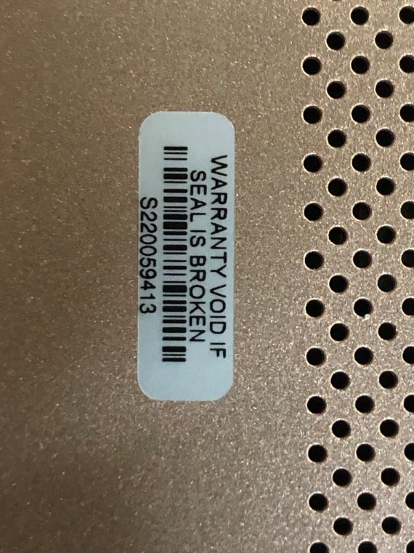 Photo 5 of **NO CHARGER, UNABLE TO TEST** HP 14 Laptop, Intel Celeron N4020, 4 GB RAM, 64 GB Storage, 14-inch Micro-edge HD Display, Windows 11 Home, Thin & Portable, 4K Graphics, One Year of Microsoft 365 (14-dq0030nr, 2021, Pale Rose Gold) 14-inch Pale rose gold