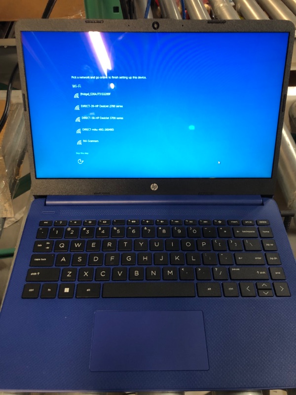 Photo 2 of [READ NOTES]
HP 14" Stream Touchscreen Laptop with Windows 10 Home in S mode - AMD Processor - 4GB RAM Memory - 64GB Flash Storage - Indigo Blue (14-fq0037nr)