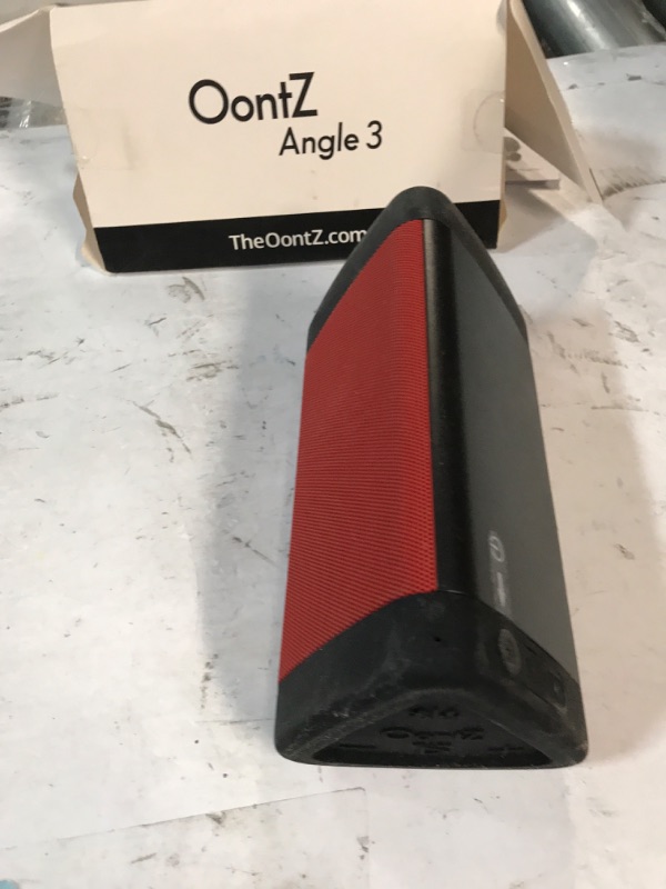 Photo 2 of OontZ Angle 3 Bluetooth Speaker **NOT TESTED** ***SPEAKER ONLY/NO CORD***