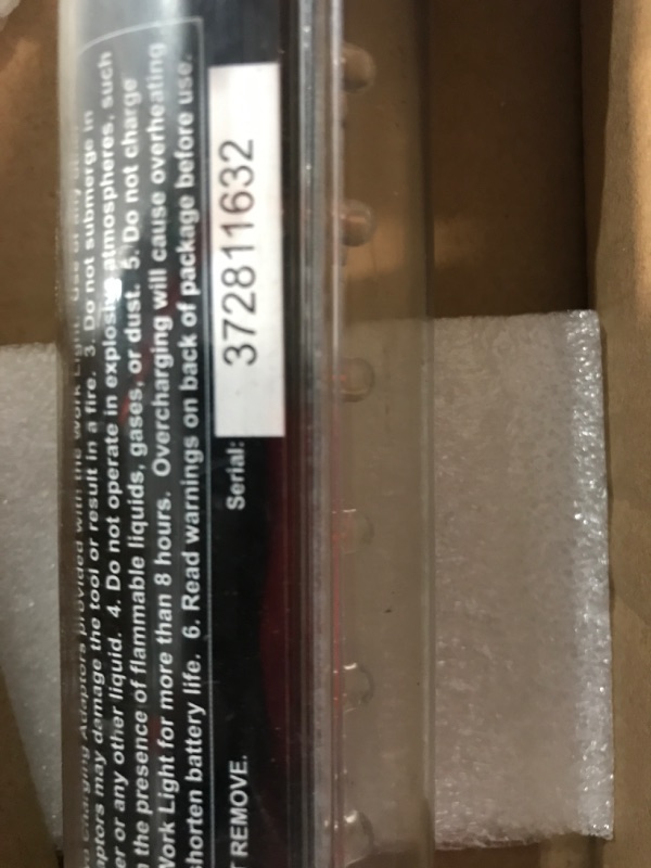 Photo 1 of **HEAVILY USED**NEIKO 40447A Rechargeable Cordless Underhood Work Light *NOT TESTED* *LIGHT ONLY*