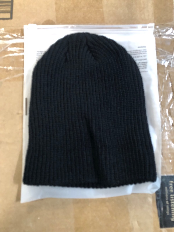 Photo 1 of Black Beanies, Pack of 2