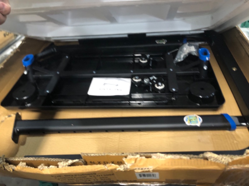 Photo 1 of Adjustable Bike Desk - Rolling Laptop Cart for Stationary Bike or Trainer - Exercise While Working or Watching TV - Standing Desk by Rad Sportz