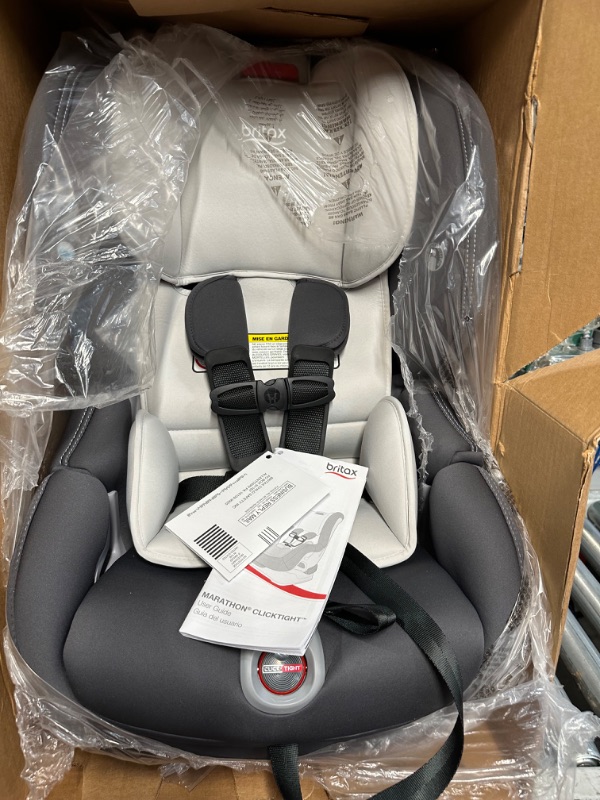 Photo 3 of Britax Marathon Clicktight Convertible Car Seat, Mod Ivory SafeWash