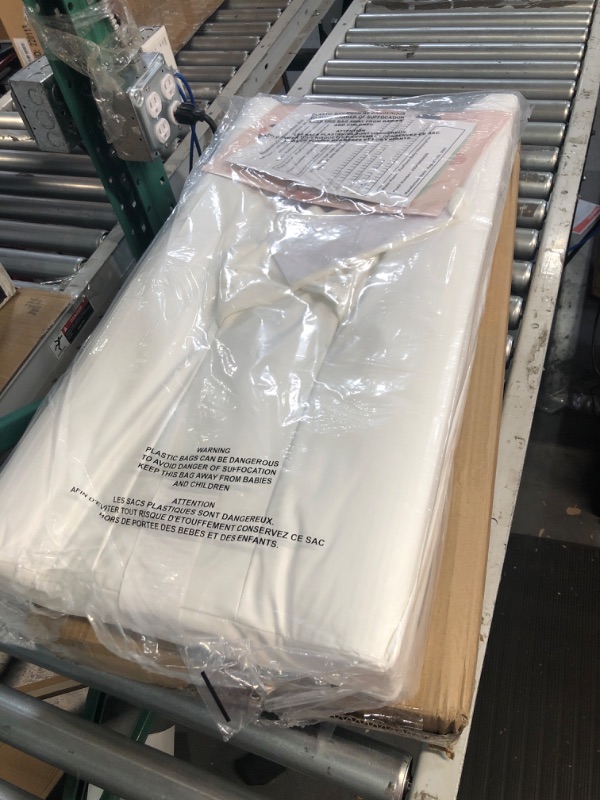 Photo 1 of PooPoose Baby Changing Pad with Secure Strap 32" x 16", Changing Diaper Mat (Pack of 1) White