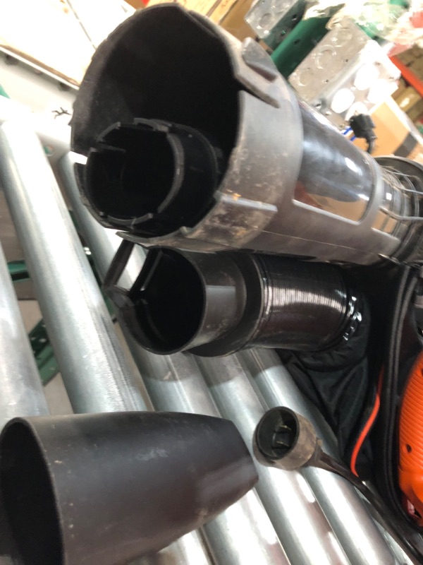 Photo 1 of **PARTS ONLY** BLACK+DECKER 3-in-1 Electric Leaf Blower, Leaf Vacuum, Mulcher (BEBL7000)