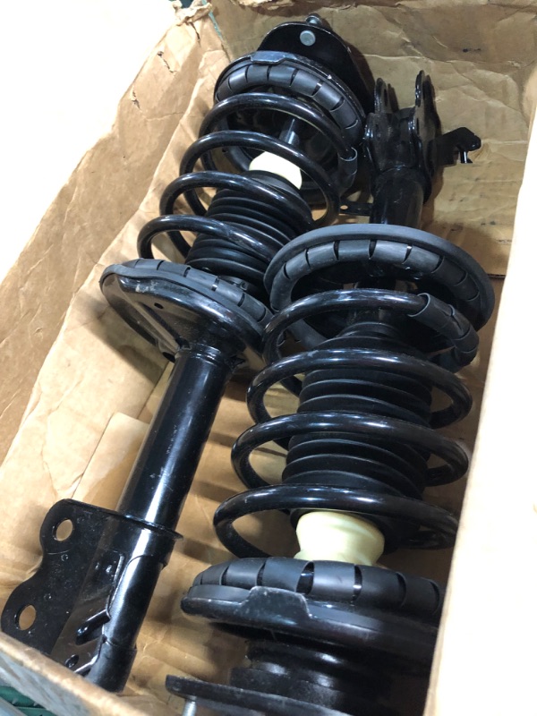 Photo 2 of Pair Complete Front Left Right Strut Shock Coil Spring Assembly Replacement for 2003-2008 Toyota Corolla -172114 172115