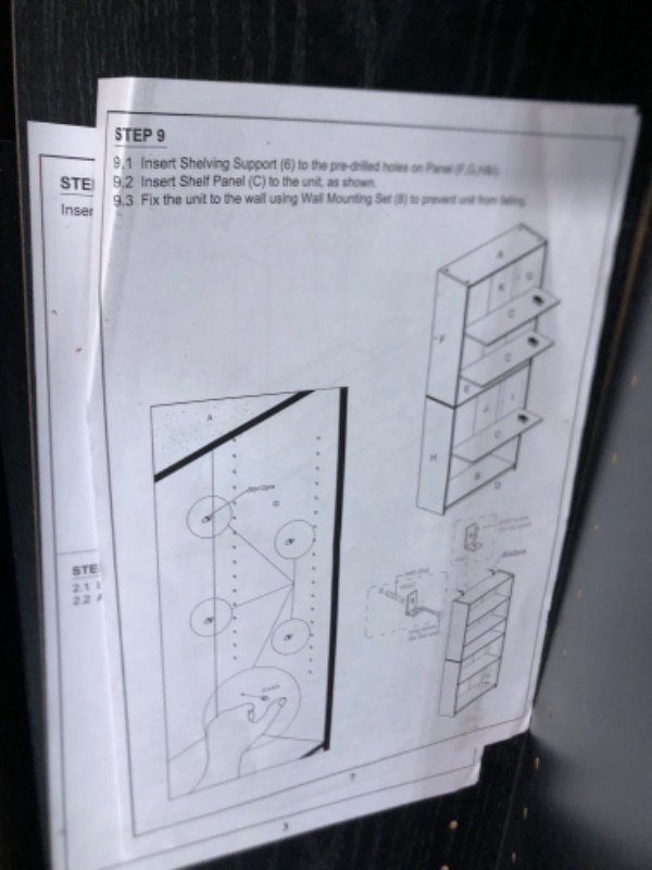 Photo 2 of * item used *
FURINNO JAYA Simply Home 5-Shelf Bookcase, 5-Tier, Black